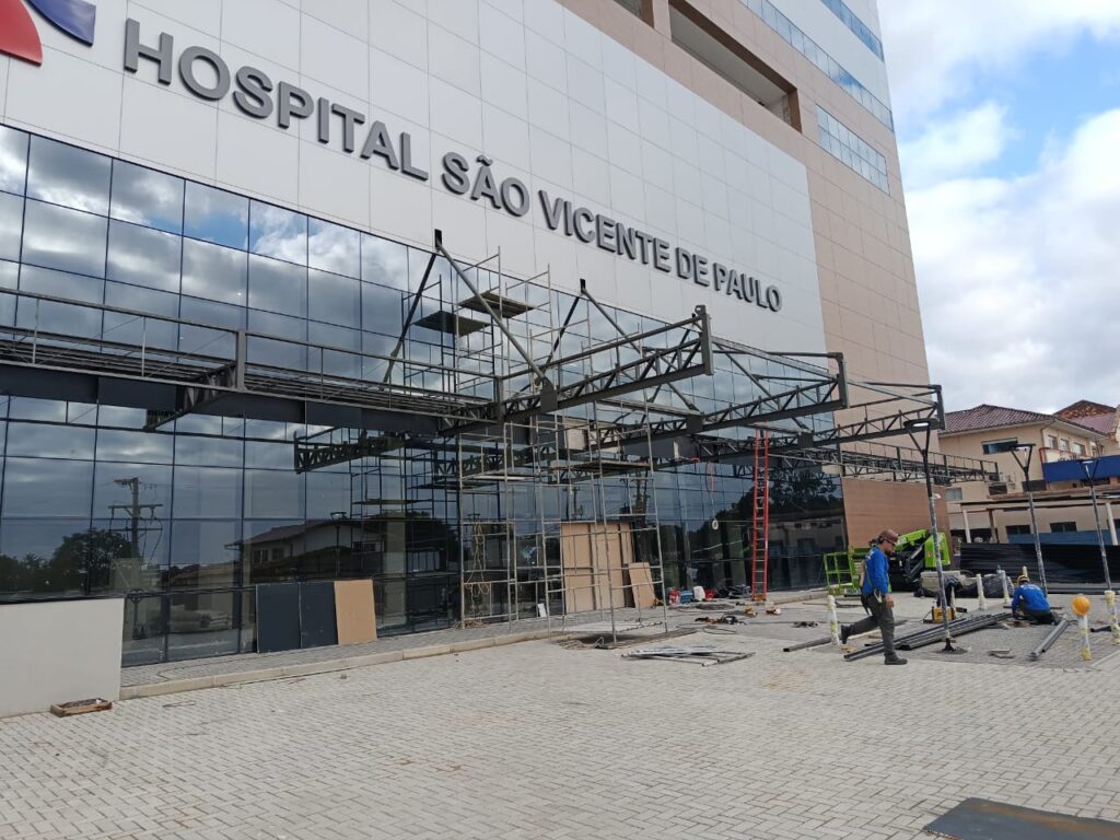 Obra Tokafer Hospital São Vicente - Mafra - SC (10)