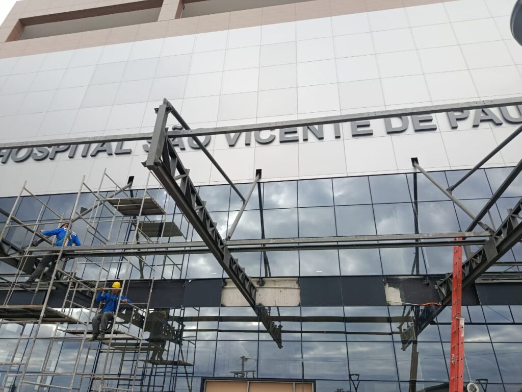Obra Tokafer Hospital São Vicente - Mafra - SC (3)