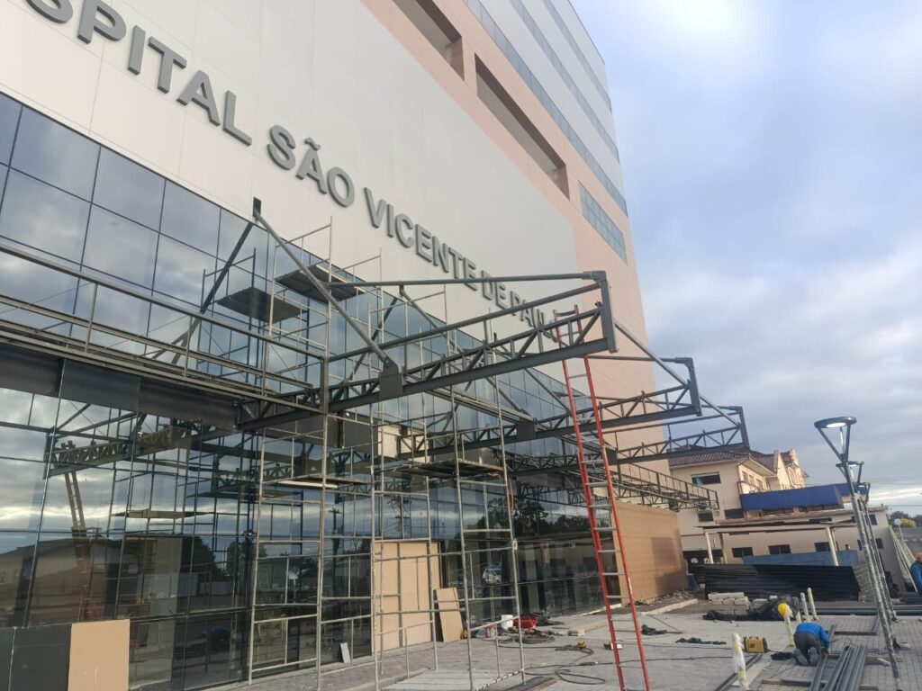 Obra Tokafer Hospital São Vicente - Mafra - SC (5)