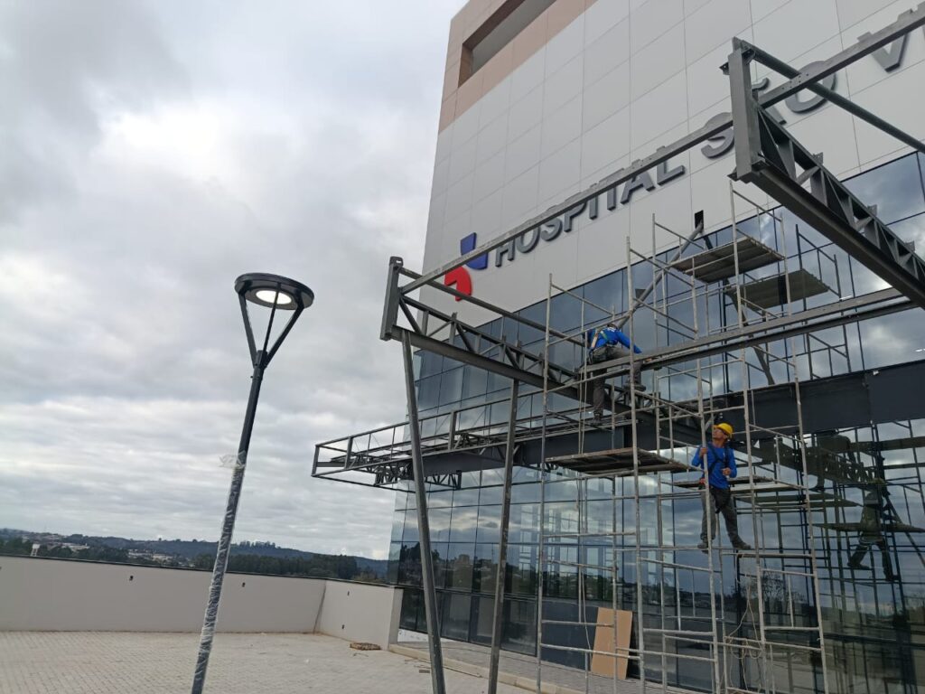 Obra Tokafer Hospital São Vicente - Mafra - SC (8)